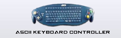 Banner Nintendo GameCube ASCII Keyboard Controller