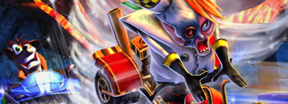 Banner Crash Nitro Kart