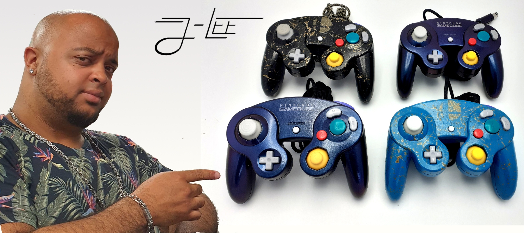 Banner Custom GameCube Controller