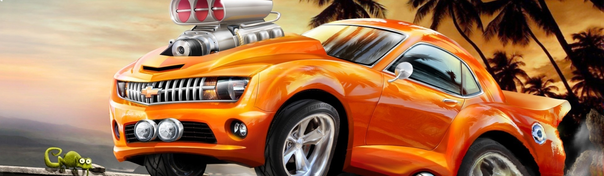 Banner Hot Wheels World Race