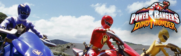 Banner Power Rangers Dino Thunder