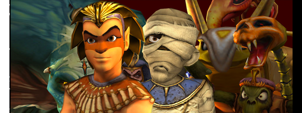Banner Sphinx and the Cursed Mummy