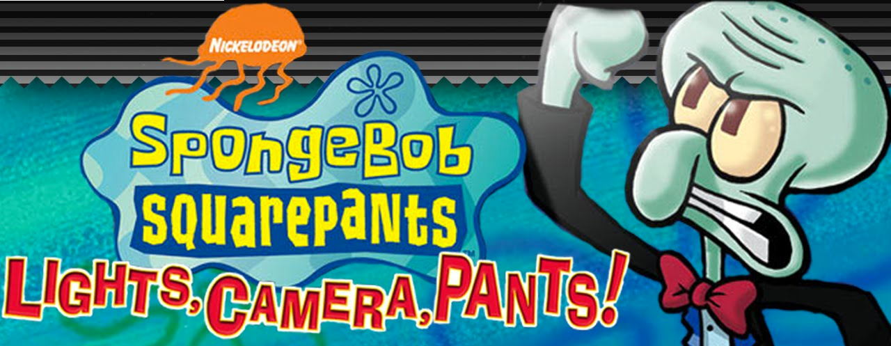 Banner SpongeBob SquarePants Licht uit Camera aan