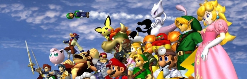 Banner Super Smash Bros Melee