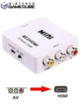 /AV to HDMI Adapter Wit Nieuw voor Nintendo GameCube