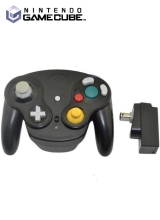 GameCube Controller Wireless Second Party Zwart voor Nintendo GameCube