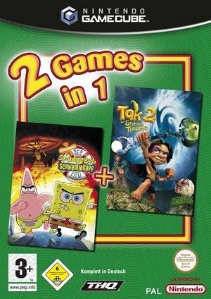 Boxshot 2 Games in 1: Der SpongeBob Schwammkopf Film + Tak 2: Der Stab der Traume