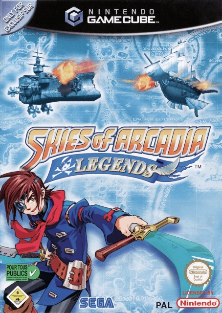 Boxshot Skies of Arcadia Legends