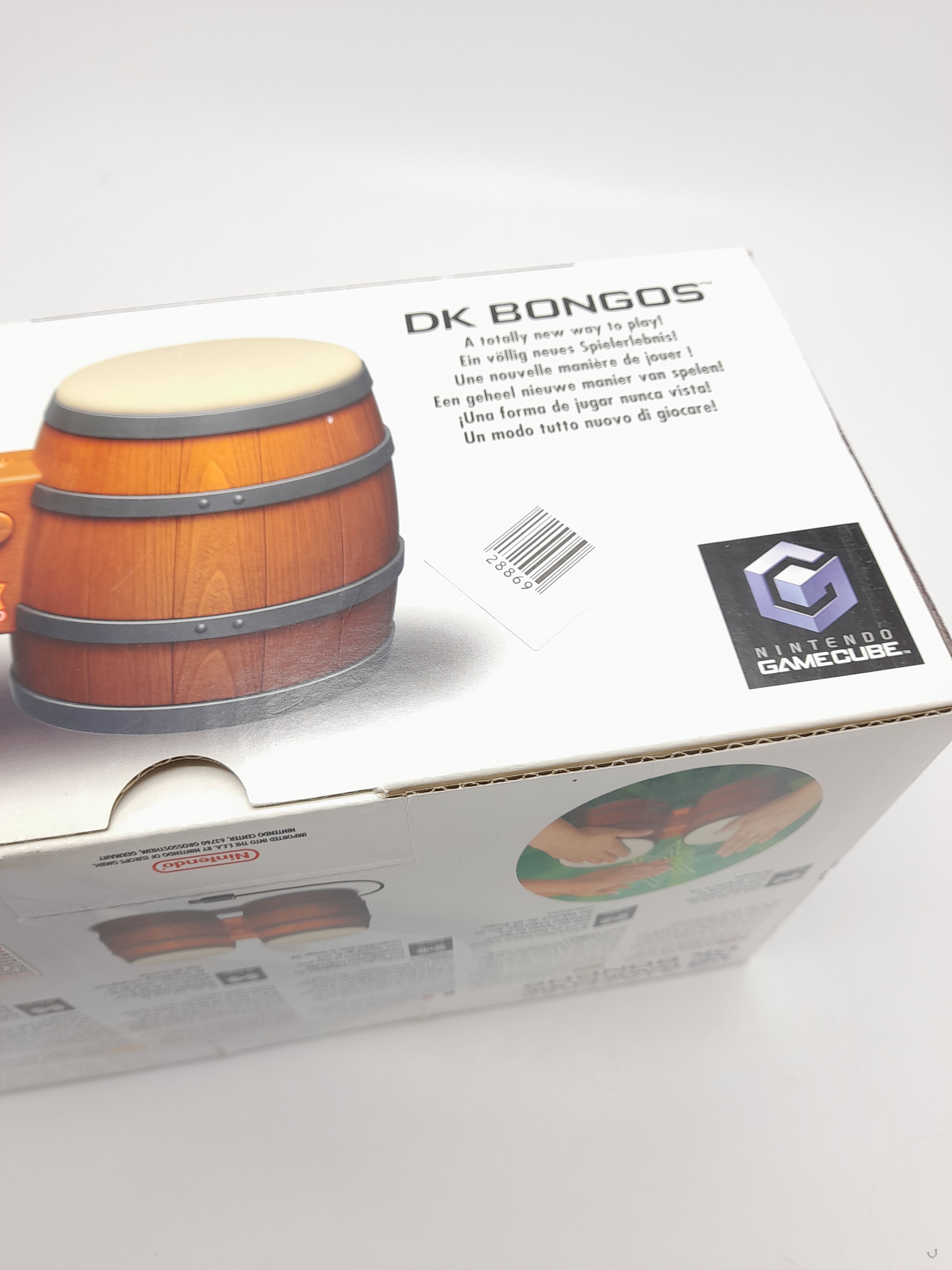 Foto van Donkey Konga Pak in Doos Zonder Spel