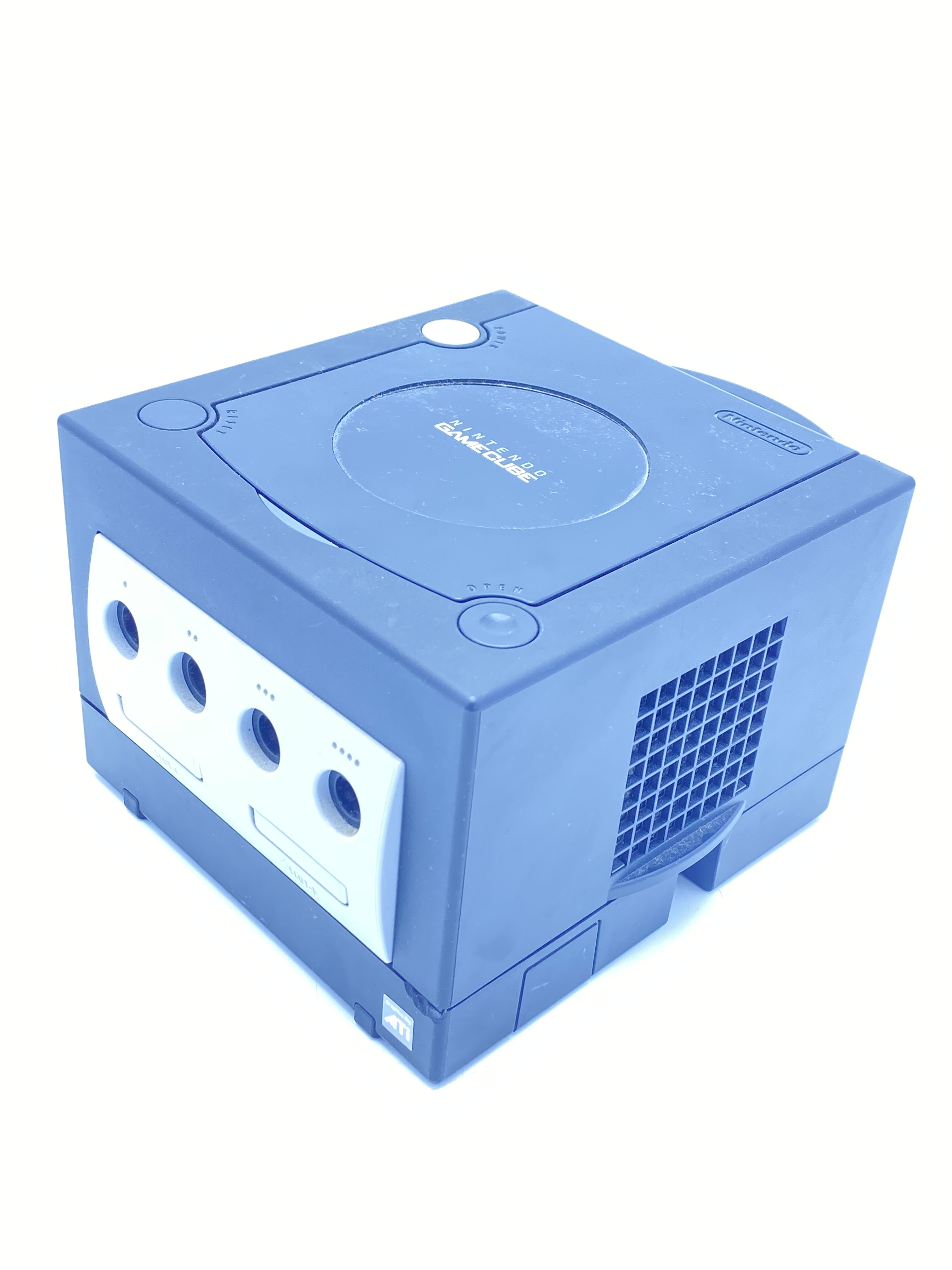 Foto van GameCube Zwart Licht Verkleurd