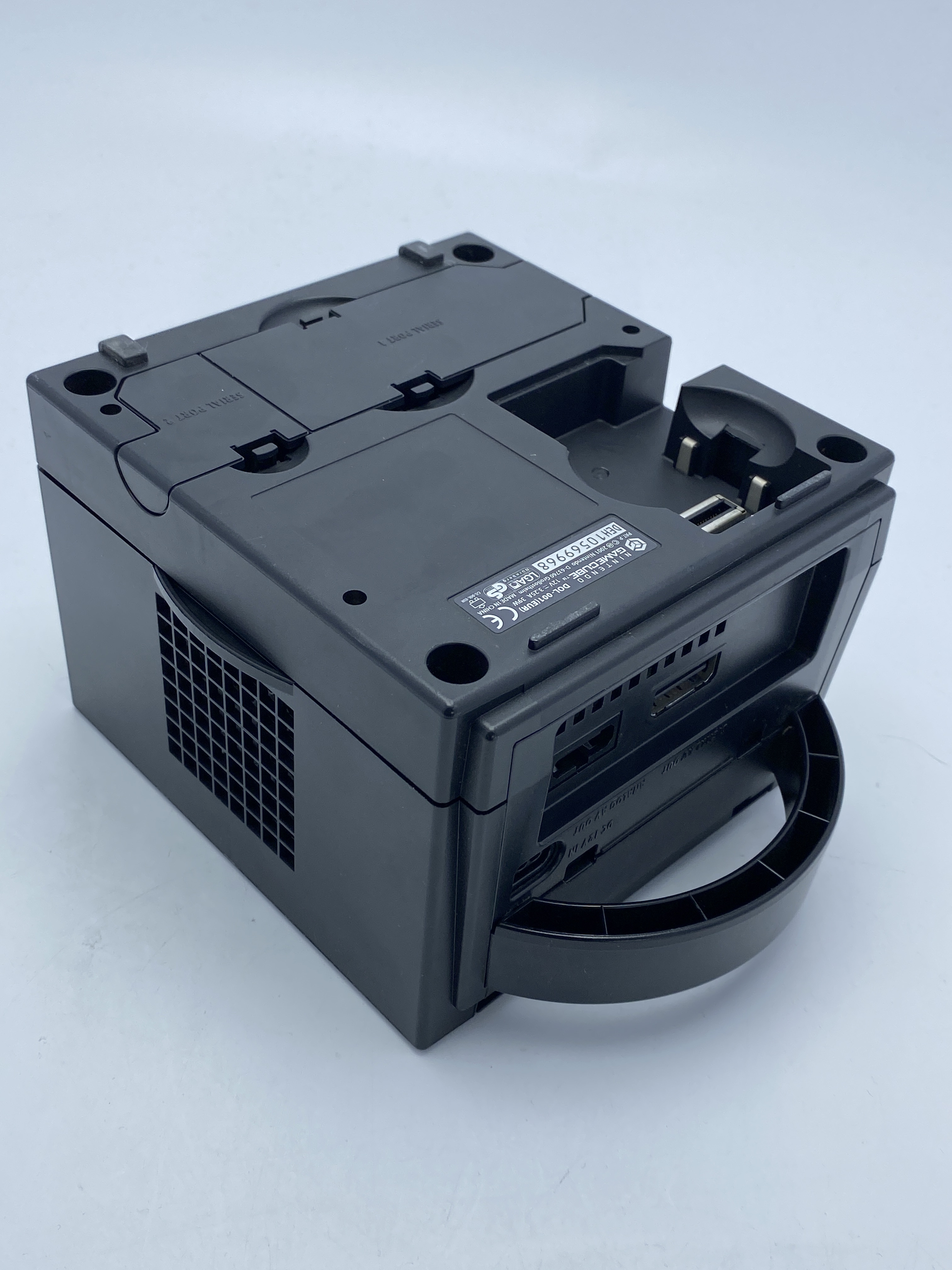 Foto van GameCube Zwart Licht Verkleurd