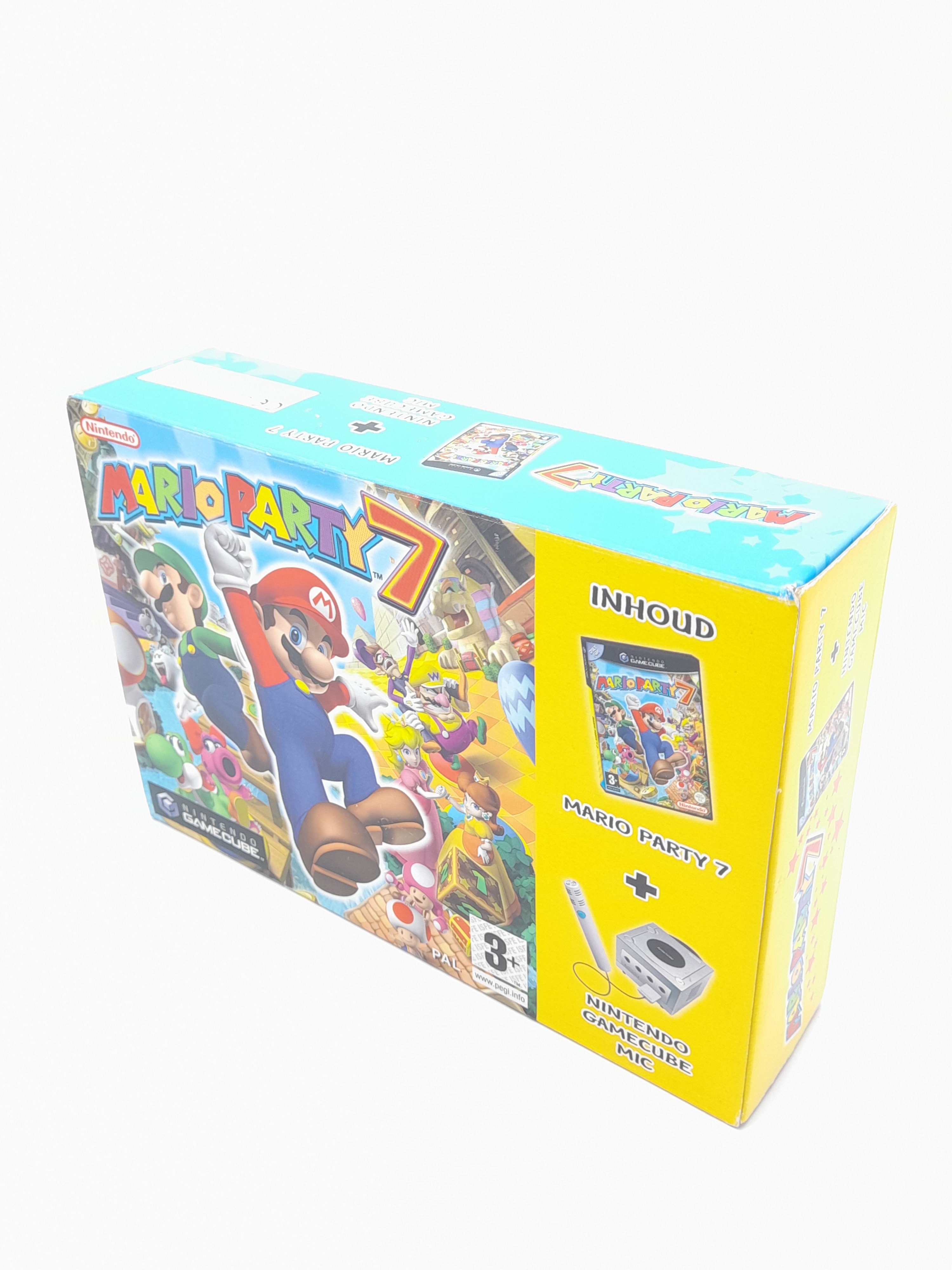 Foto van Mario Party 7 & Microphone in Doos