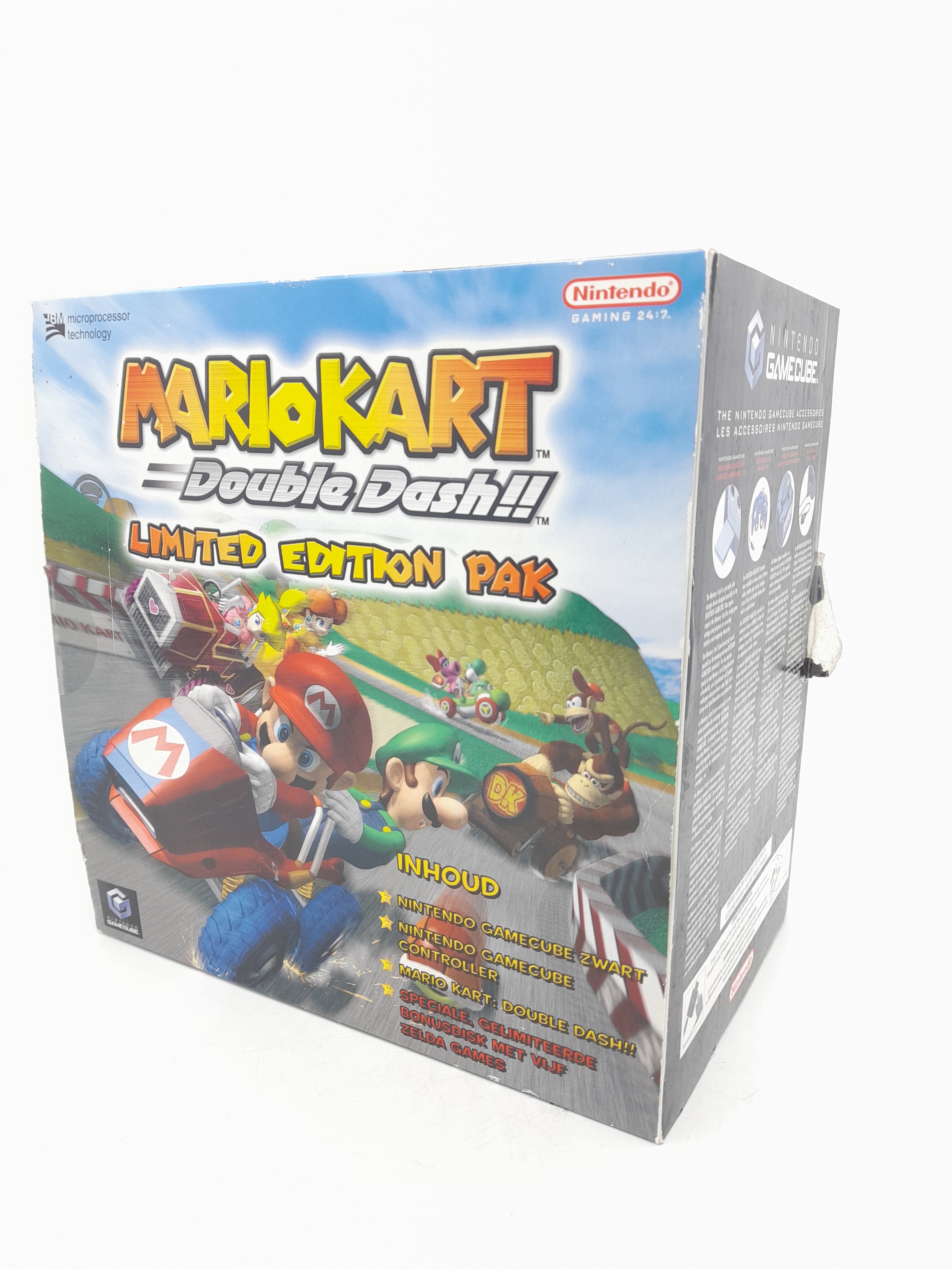 Foto van Mario Kart: Double Dash!! Limited Edition Pak Zwart in Doos