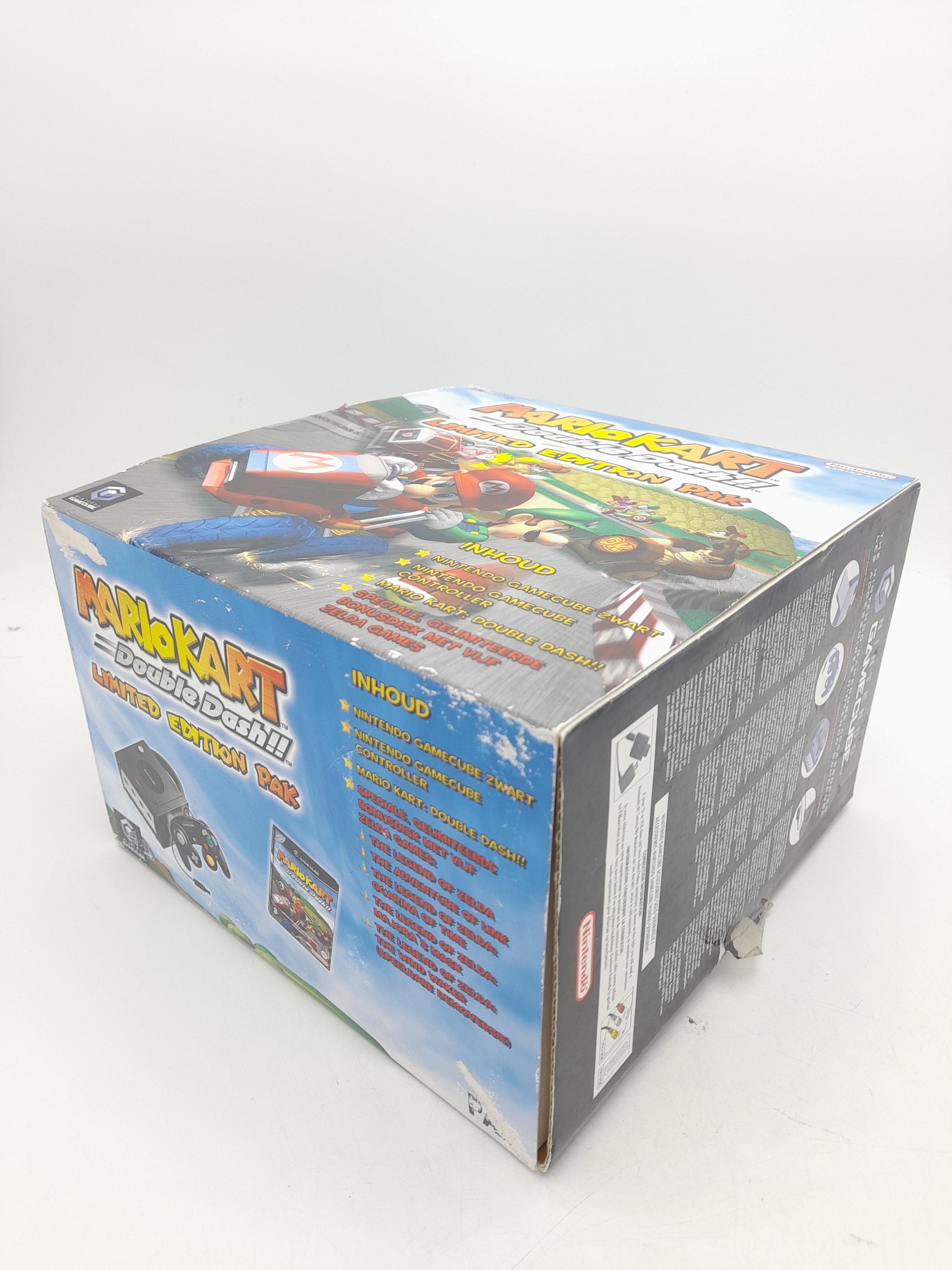 Foto van Mario Kart: Double Dash!! Limited Edition Pak Zwart in Doos