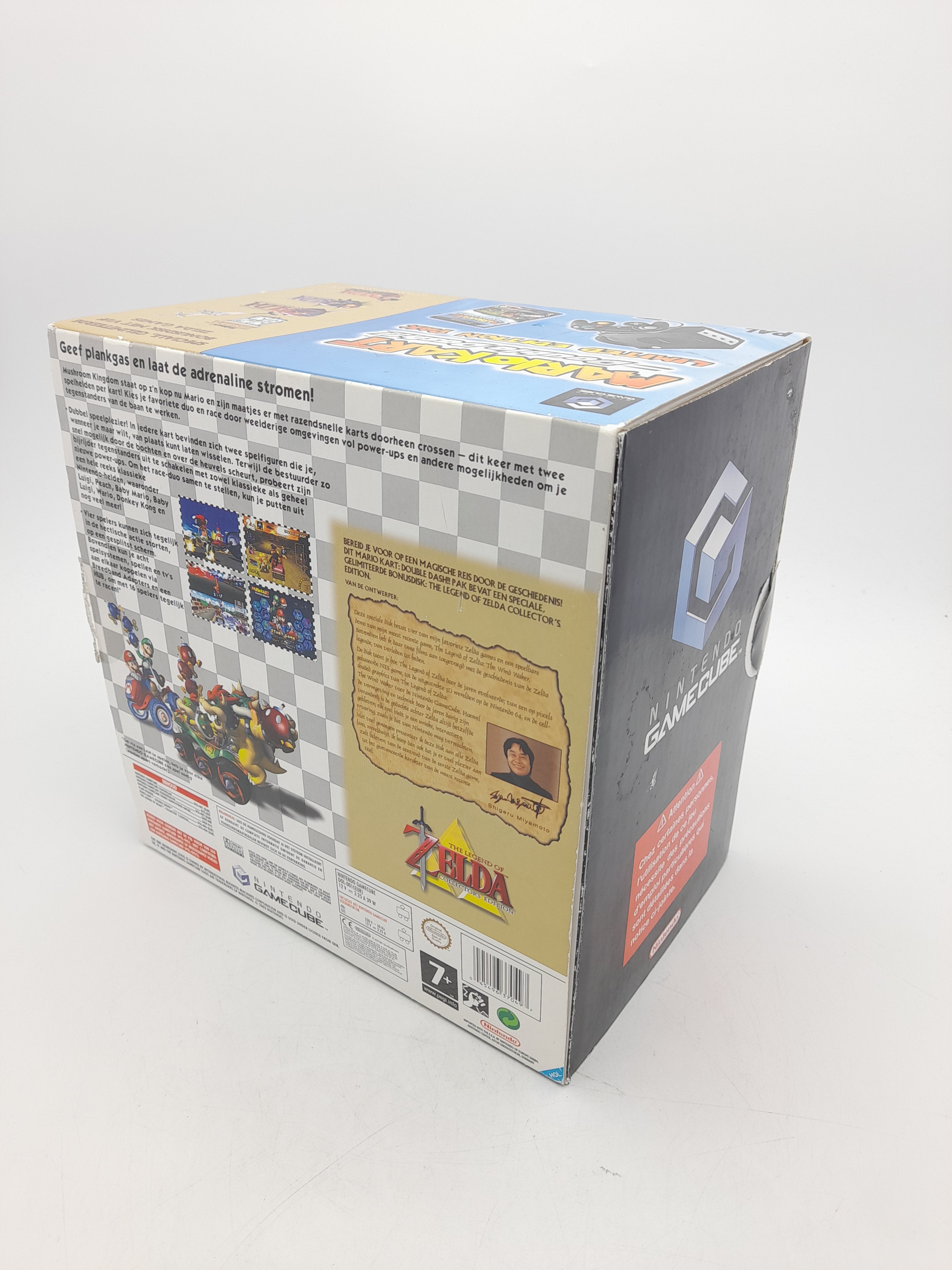 Foto van Mario Kart: Double Dash!! Limited Edition Pak Zwart in Doos