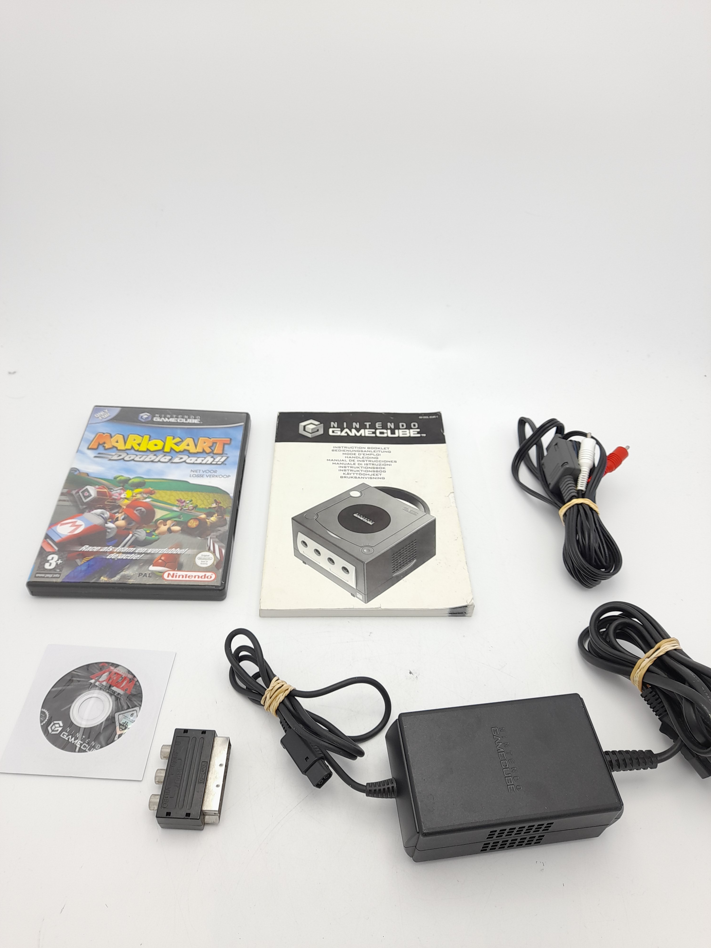 Foto van Mario Kart: Double Dash!! Limited Edition Pak Zwart in Doos