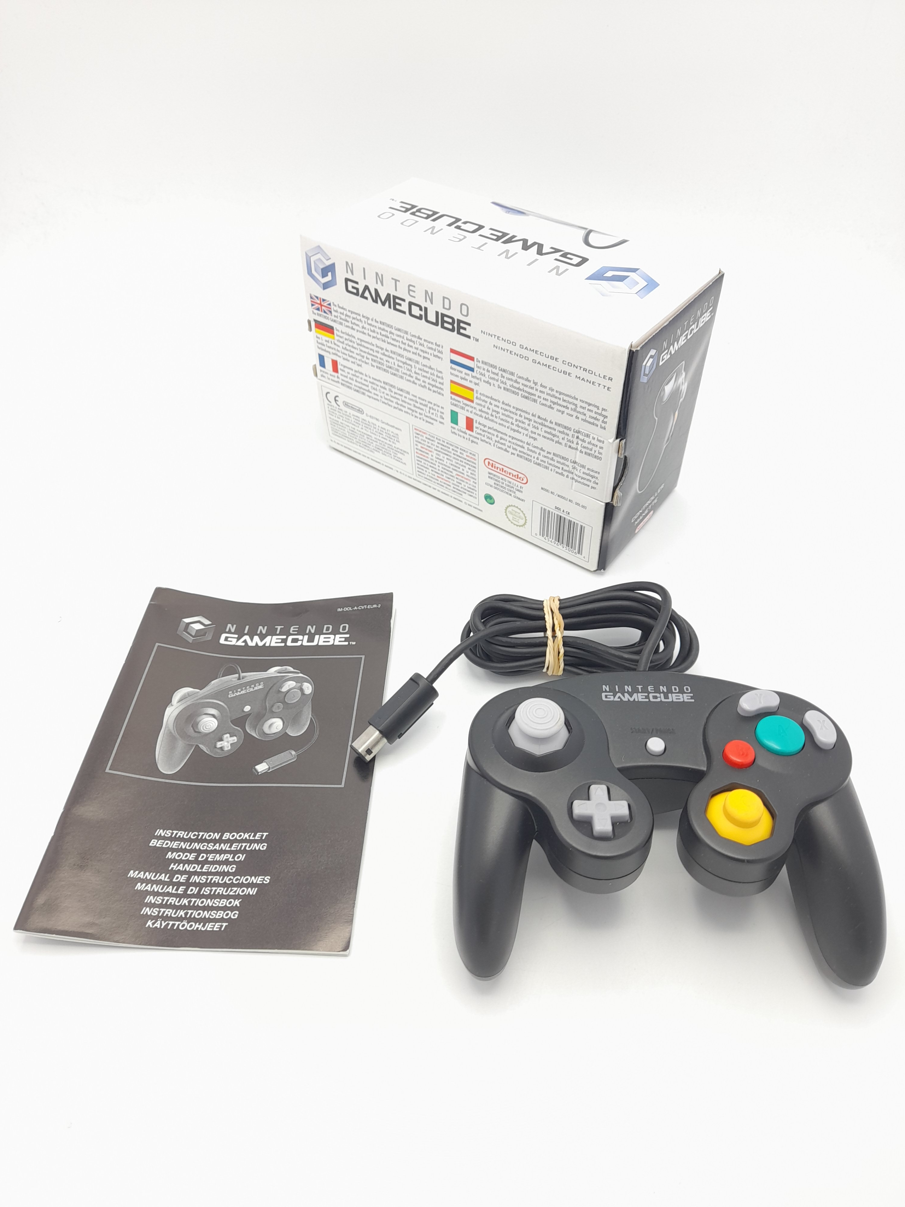 Foto van GameCube Controller Zwart in Doos