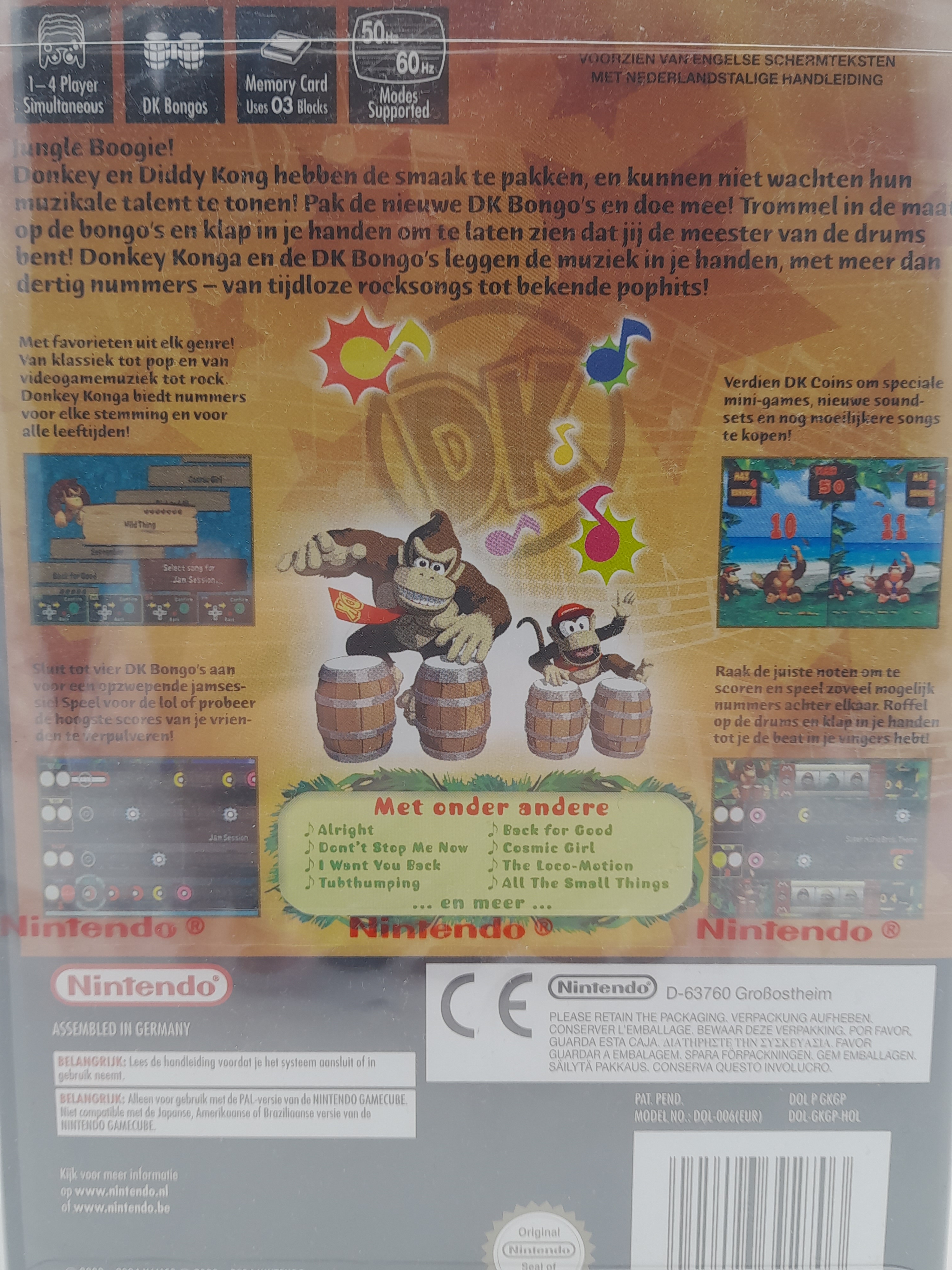 Foto van Donkey Konga Nieuw