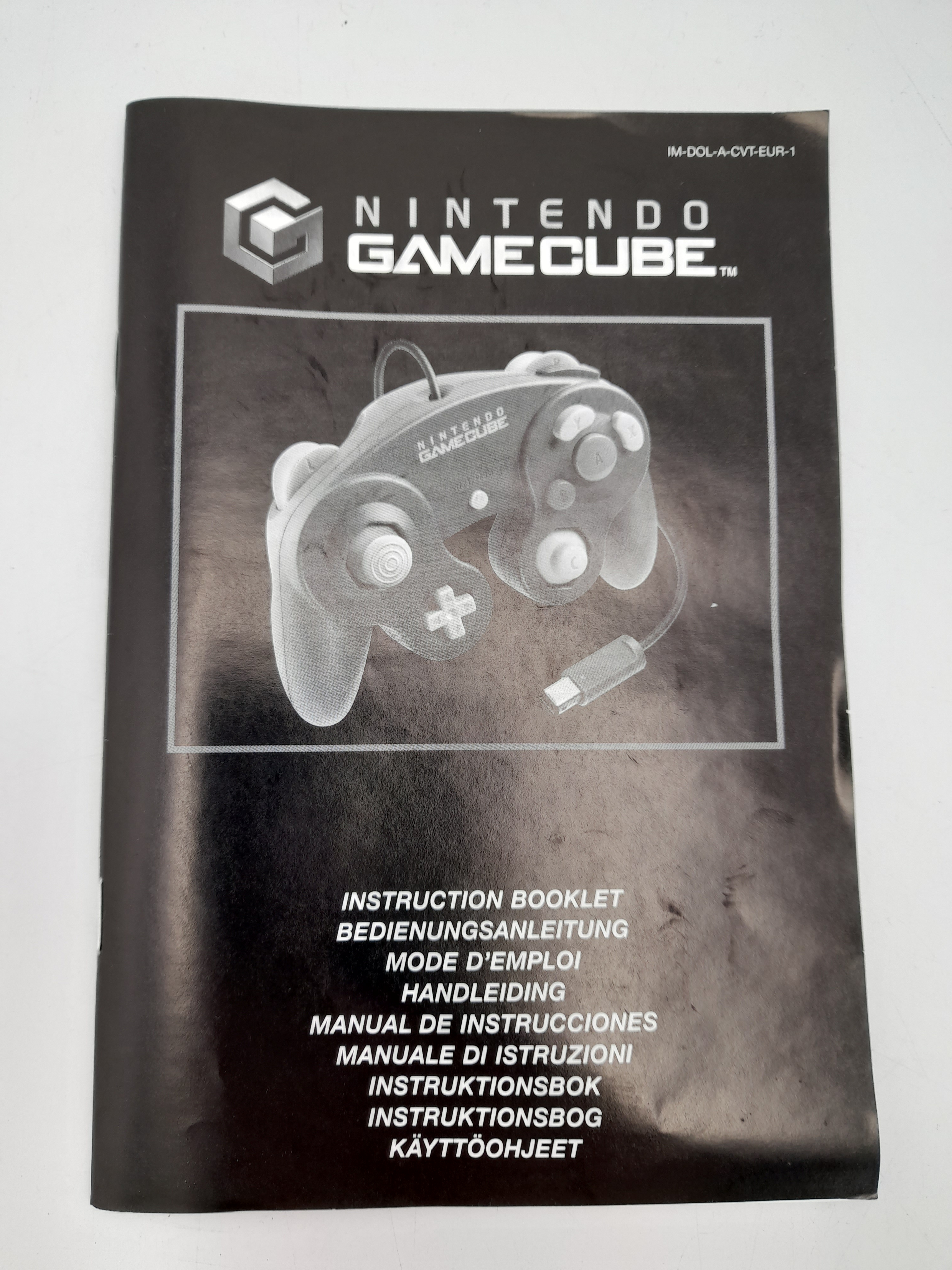 Foto van GameCube Controller Transparant Paars in Doos