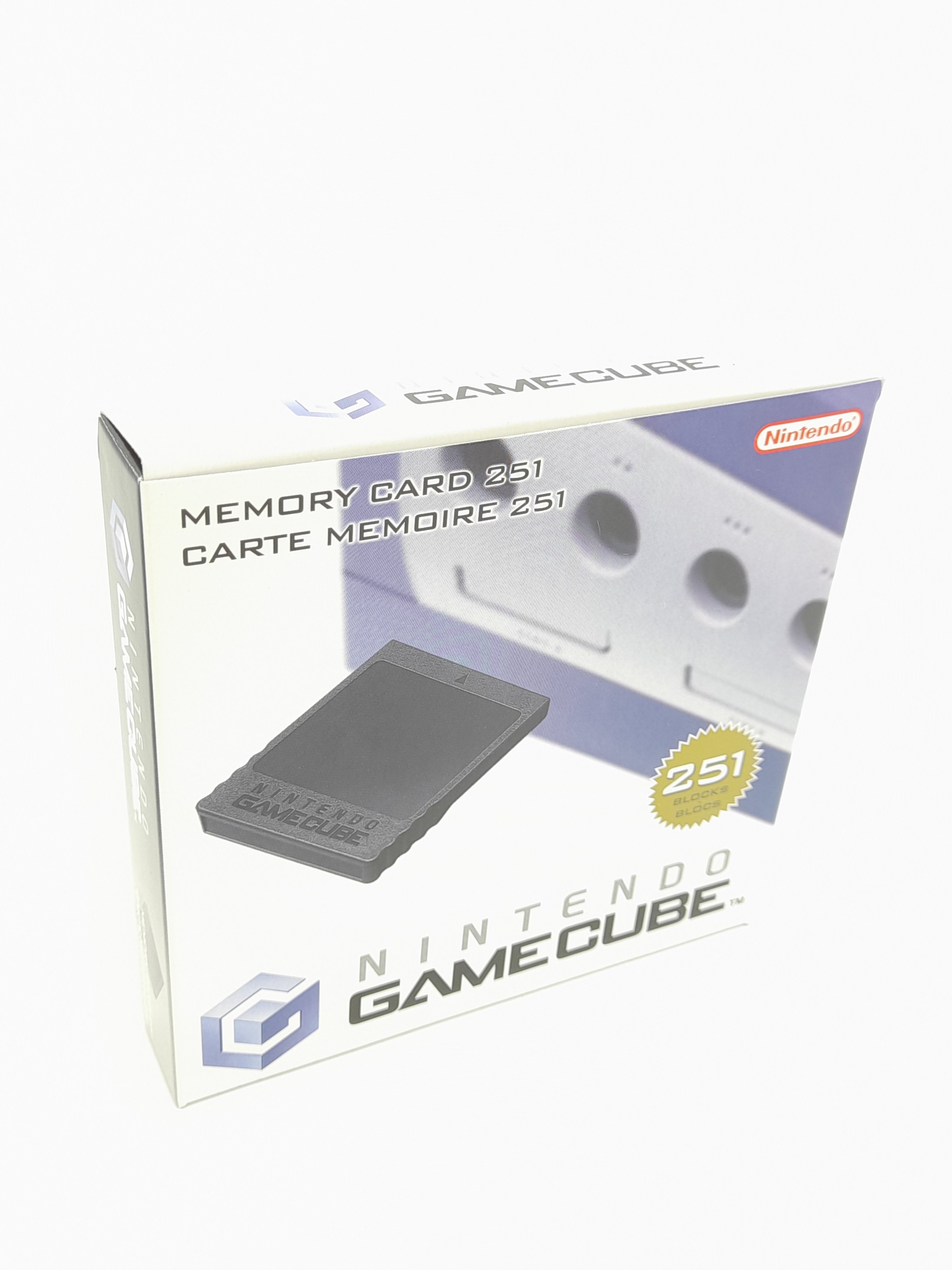 Foto van Gamecube Memory Card 251 in Doos Als Nieuw