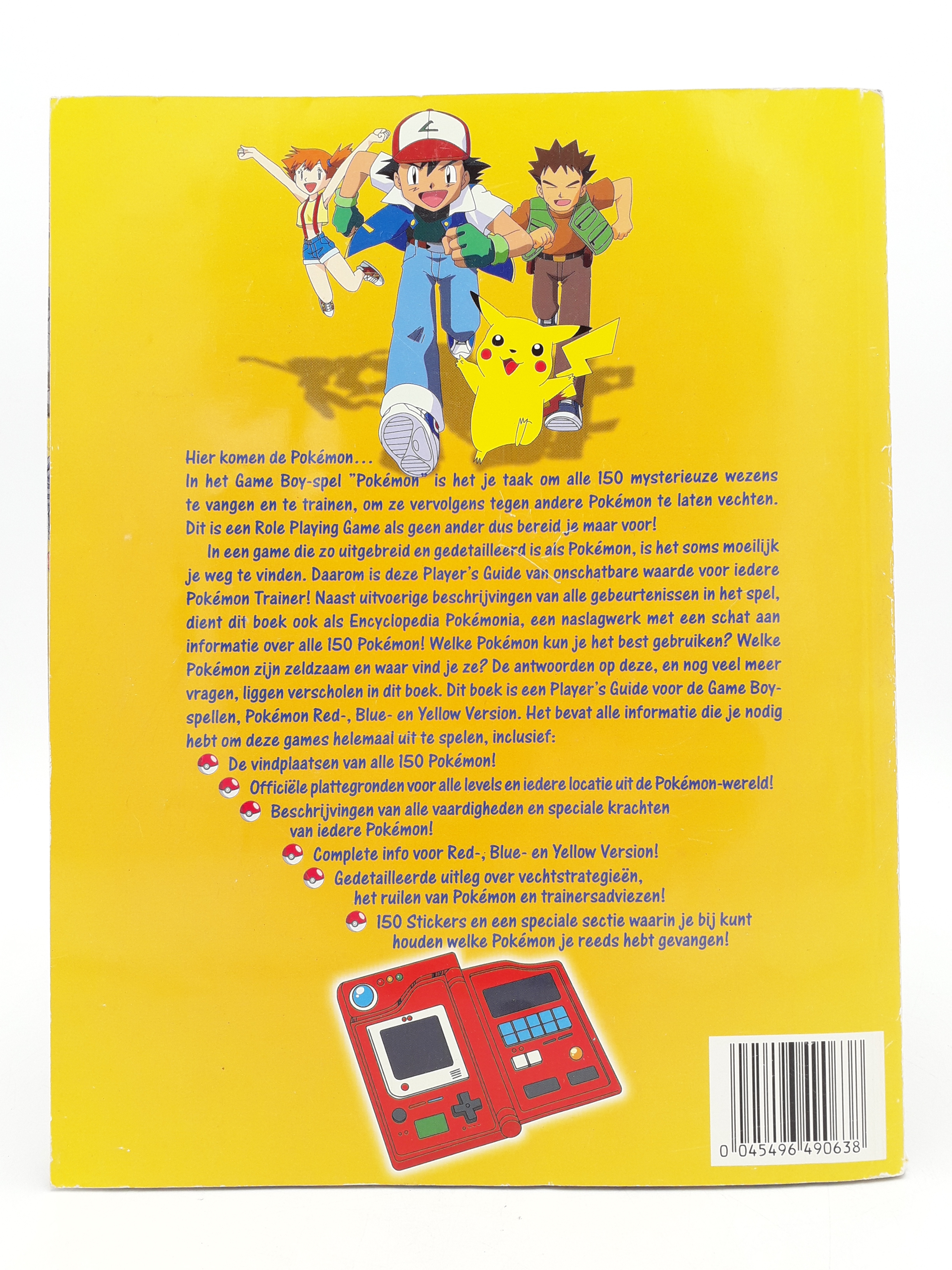 Foto van Pokémon Yellow, Red & Blue GameBoy Strategy Guide