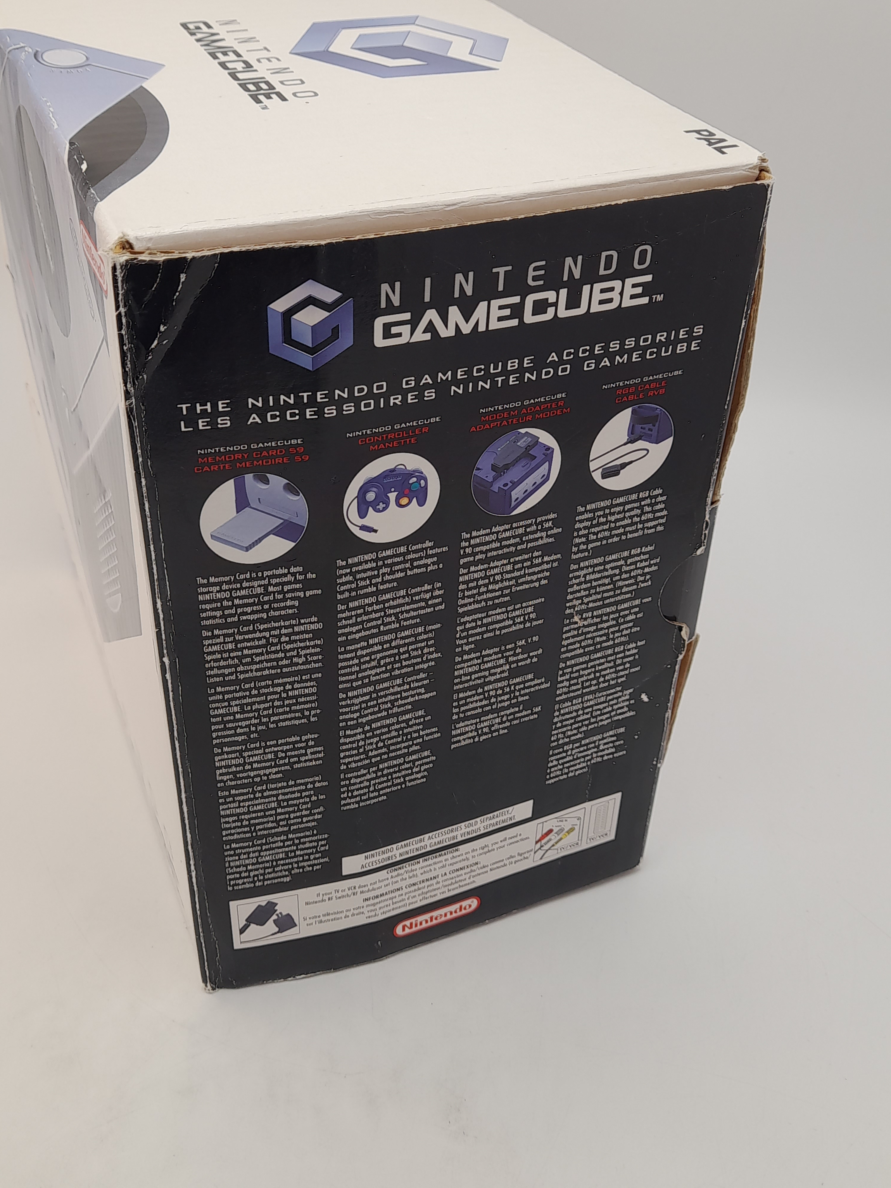 Foto van GameCube Platinum in Doos
