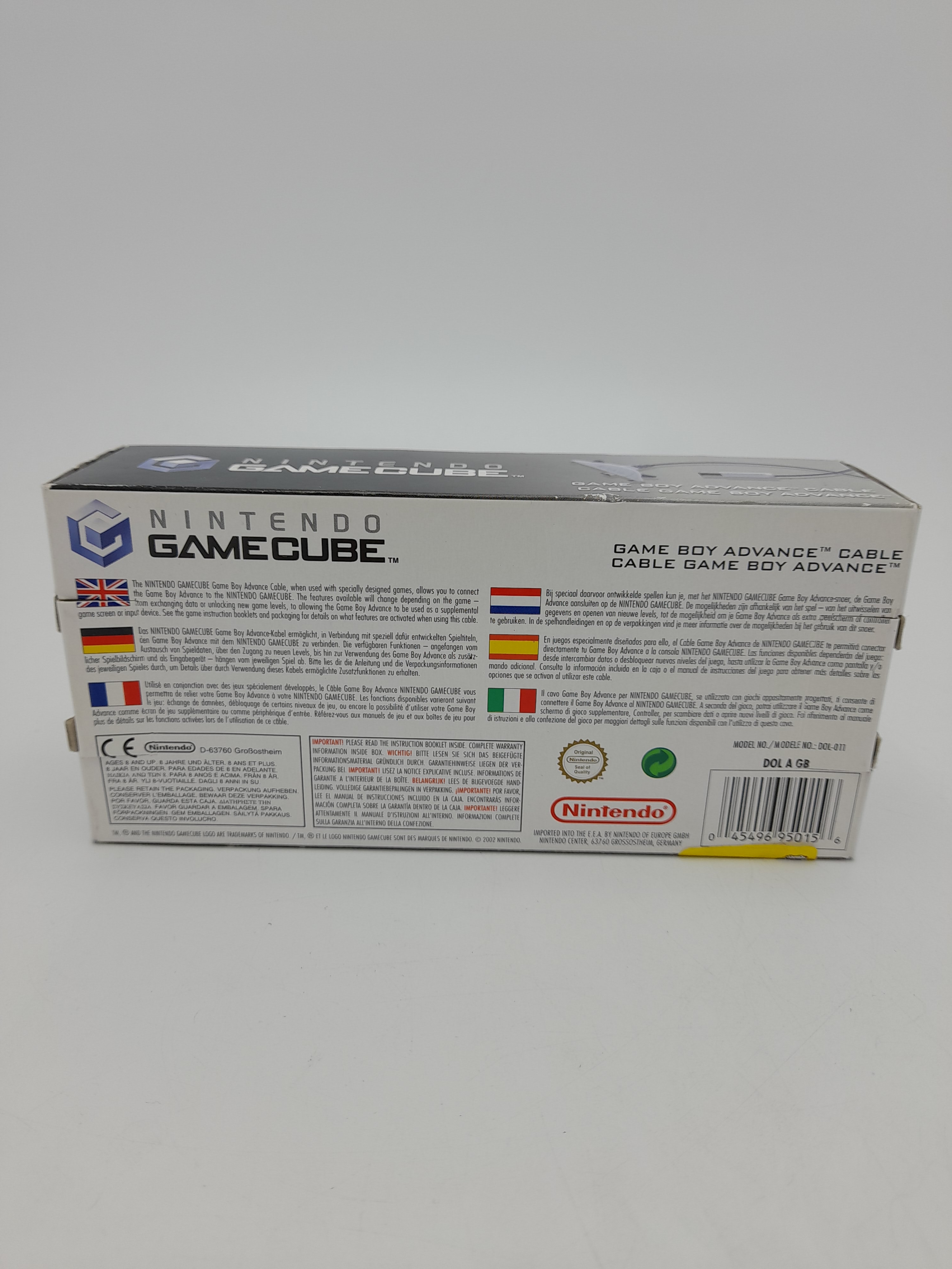 Foto van GameCube Game Boy Advance Link Cable in Doos