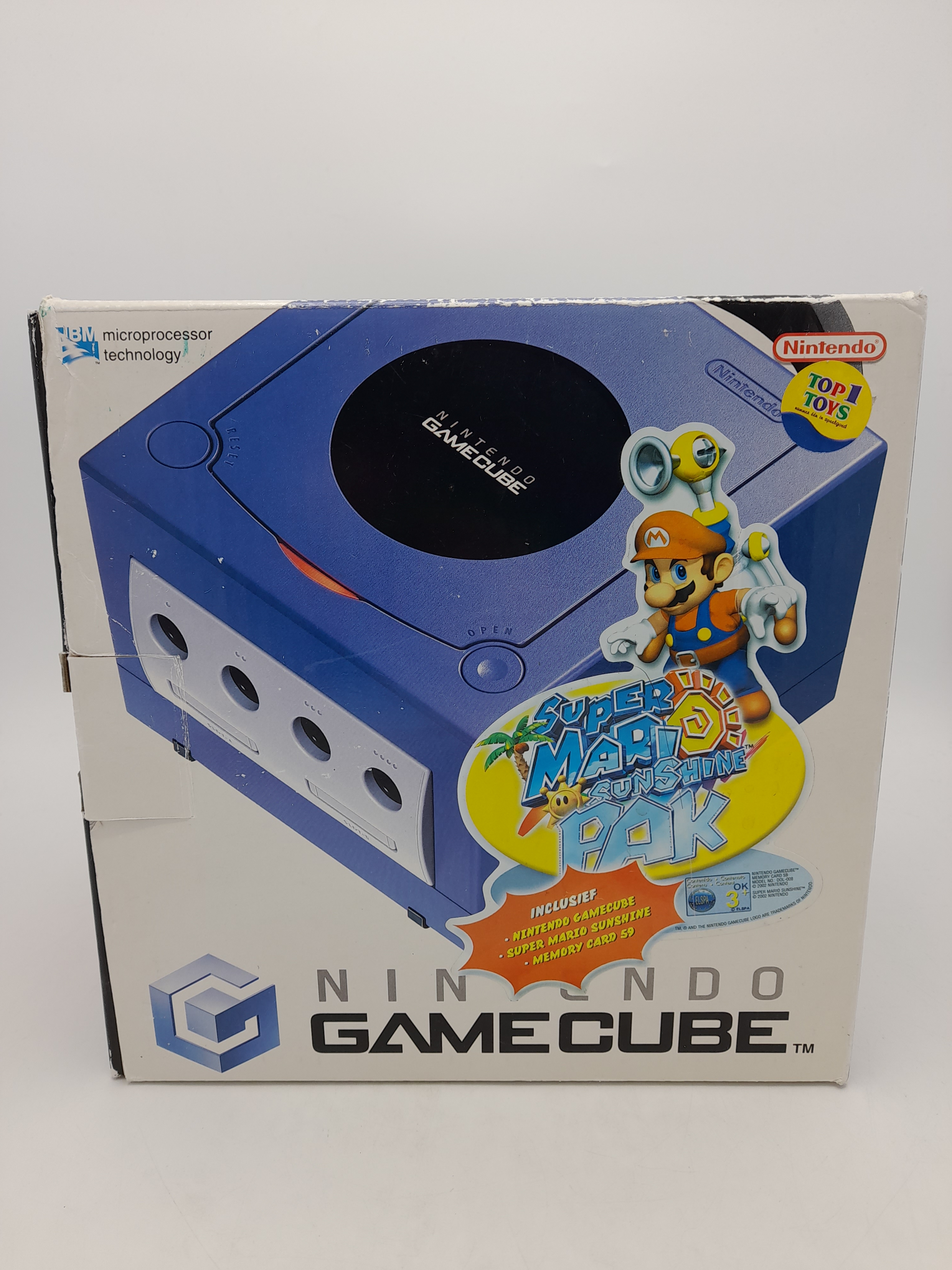 Foto van Lege Doos voor Super Mario Sunshine Pak