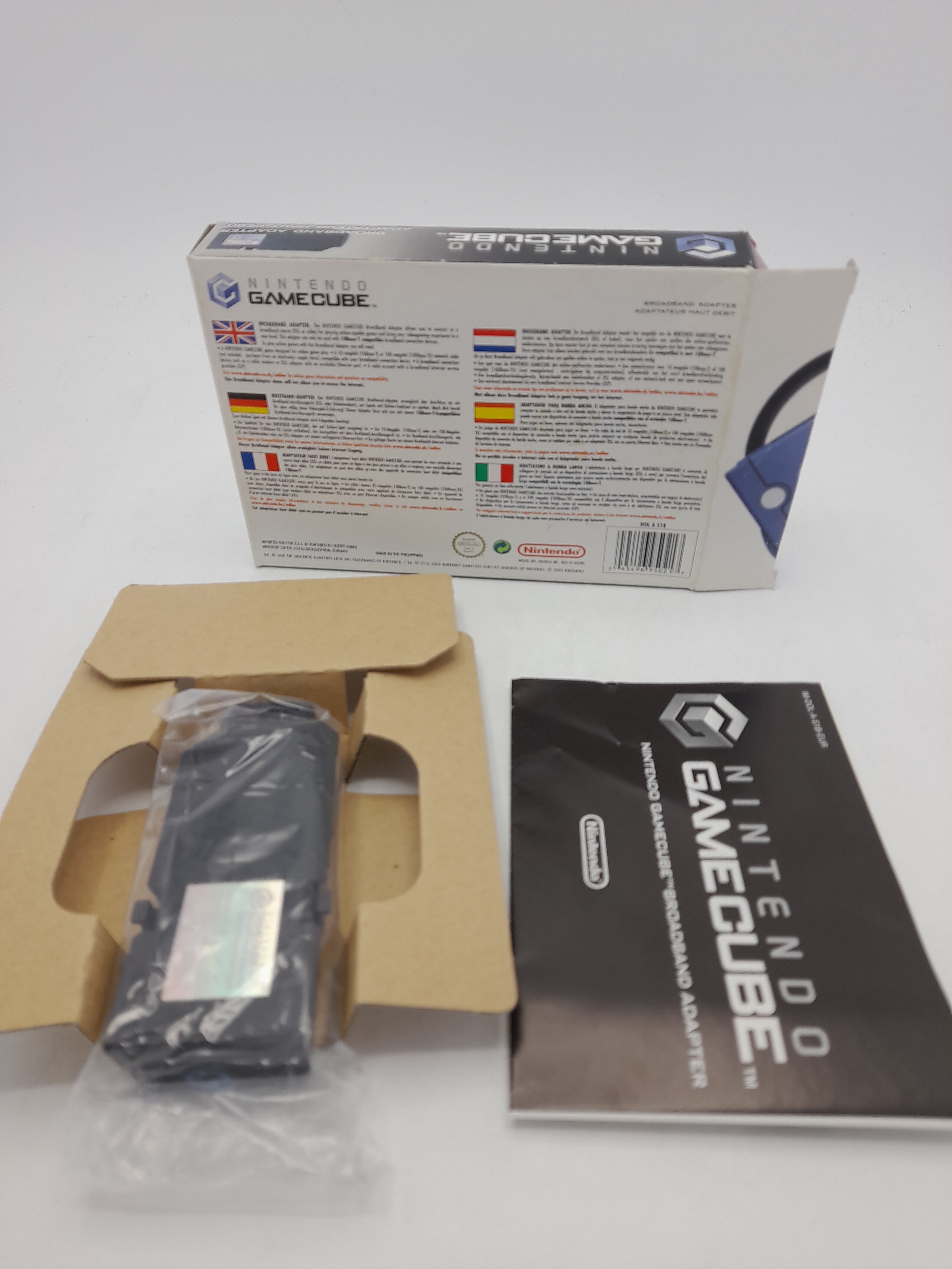 Foto van GameCube Broadband Adapter in Doos