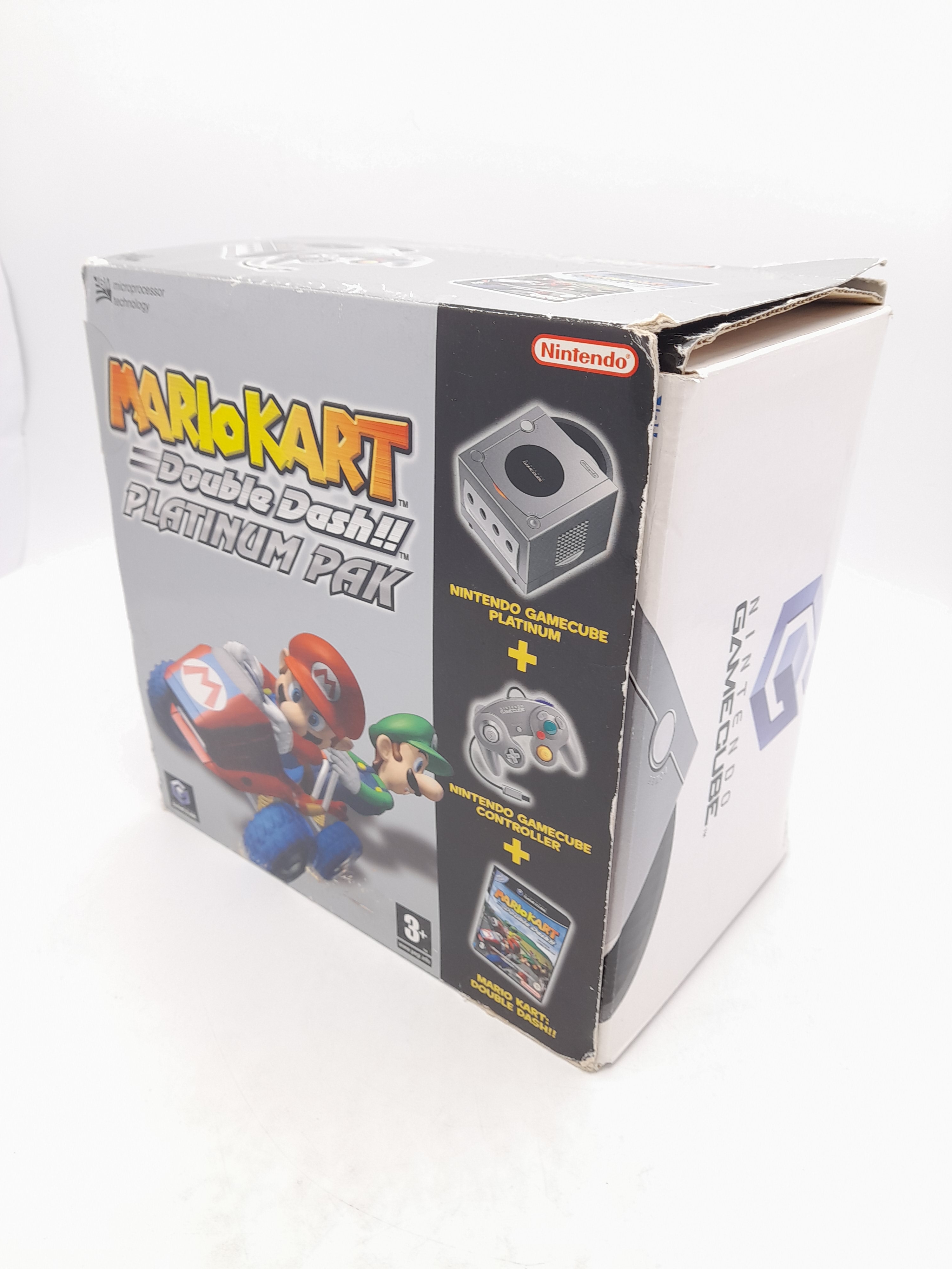 Foto van Mario kart: Double Dash!! Limited Edition Pak Platinum in Doos
