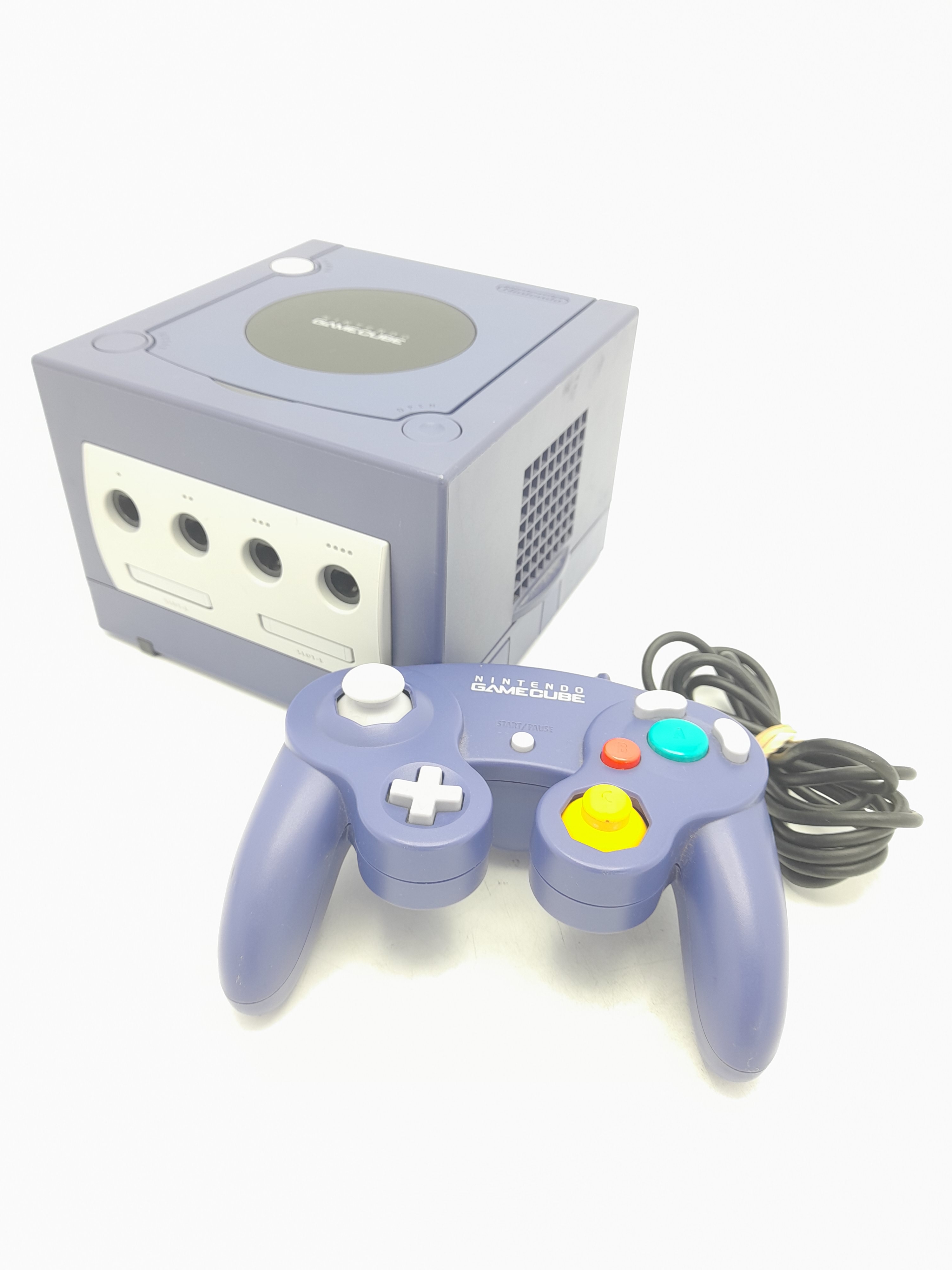 Foto van GameCube & Controller Paars