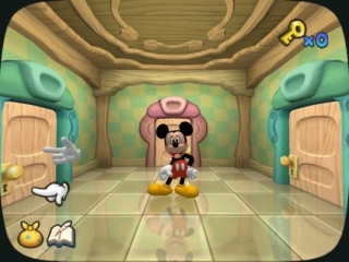 Wohin geht <a href = https://www.mario64.nl/Nintendo64_Mickeys_Speedway_USA.htm target = _blank>Mickey</a>? Du entscheidest.