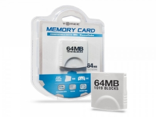 Maar liefst 64MB aan ruimte voor op je <a href = https://www.mariocube.nl/GameCube_Spelinfo.php?Nintendo=Nintendo_GameCube target = _blank>Nintendo GameCube</a>!