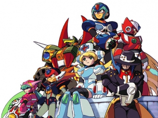 Mega Man X Command Mission: Afbeelding met speelbare characters