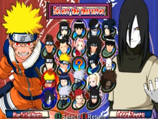 Kies je favoriete Naruto krijger!