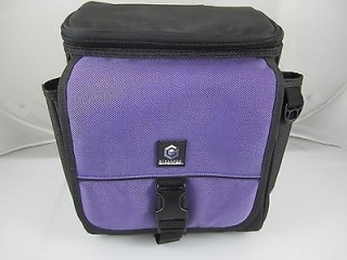 This is a purple version of the handy GameCube carrying case.