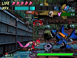 Viewtiful Joe: Screenshot