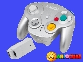 De WaveBird Wireless Controller! Nintendo´s eerste controller zonder draad!