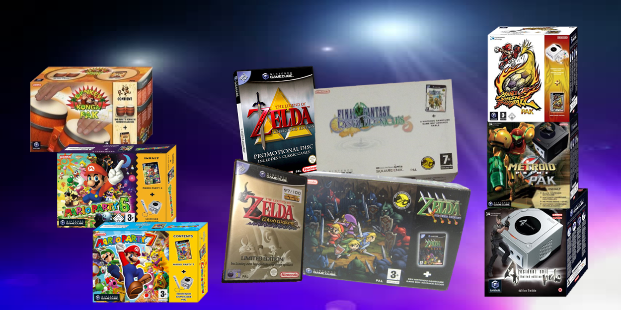 Limited Editions en Paks voor GameCube