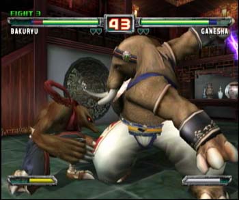 Heb je ooit weleens een martial arts olifant willen zien? In bloody roar kan het!