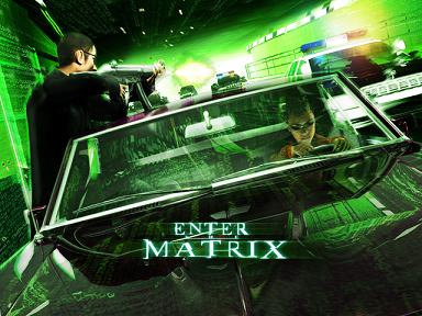 De fans van Matrix reloaded zullen de stukjes film zeer waarderen.