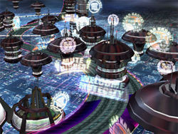 As famosas pistas estão de volta, nesta imagem podes ver a Mute City.