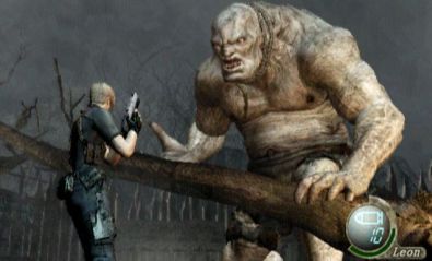 El Gigante, een eindbaas in Resident evil 4. Als je in het begin van het spel iemand geholpen hebt sta je er niet alleen voor tijdens dit gevecht.