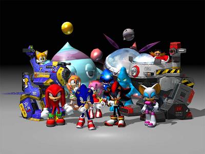 Alle personages van Sonic Adventure 2 Battle