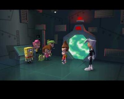 Jimmy Neutron: `We gaan er voor! Naar het portaal!`