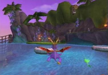 Penses-tu que Spyro sait nager ?