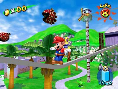 Mario sunshine best sale wii