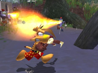 Watch out Ty, your tail might catch fire any moment!