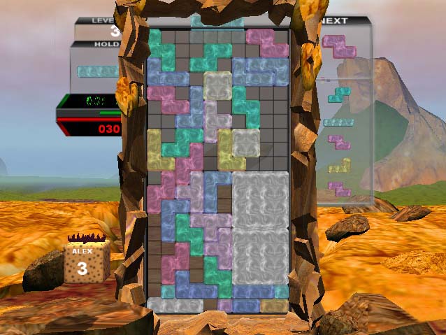 Tetris, het spelletje dat iedereen wel kent, nu ook voor de gamecube!