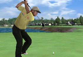 In Tiger Woods PGA Tour 2005 kun je veel aanpassen aan je eigen wensen. Schedel groote, huidskleur en natuurlijk je swing!